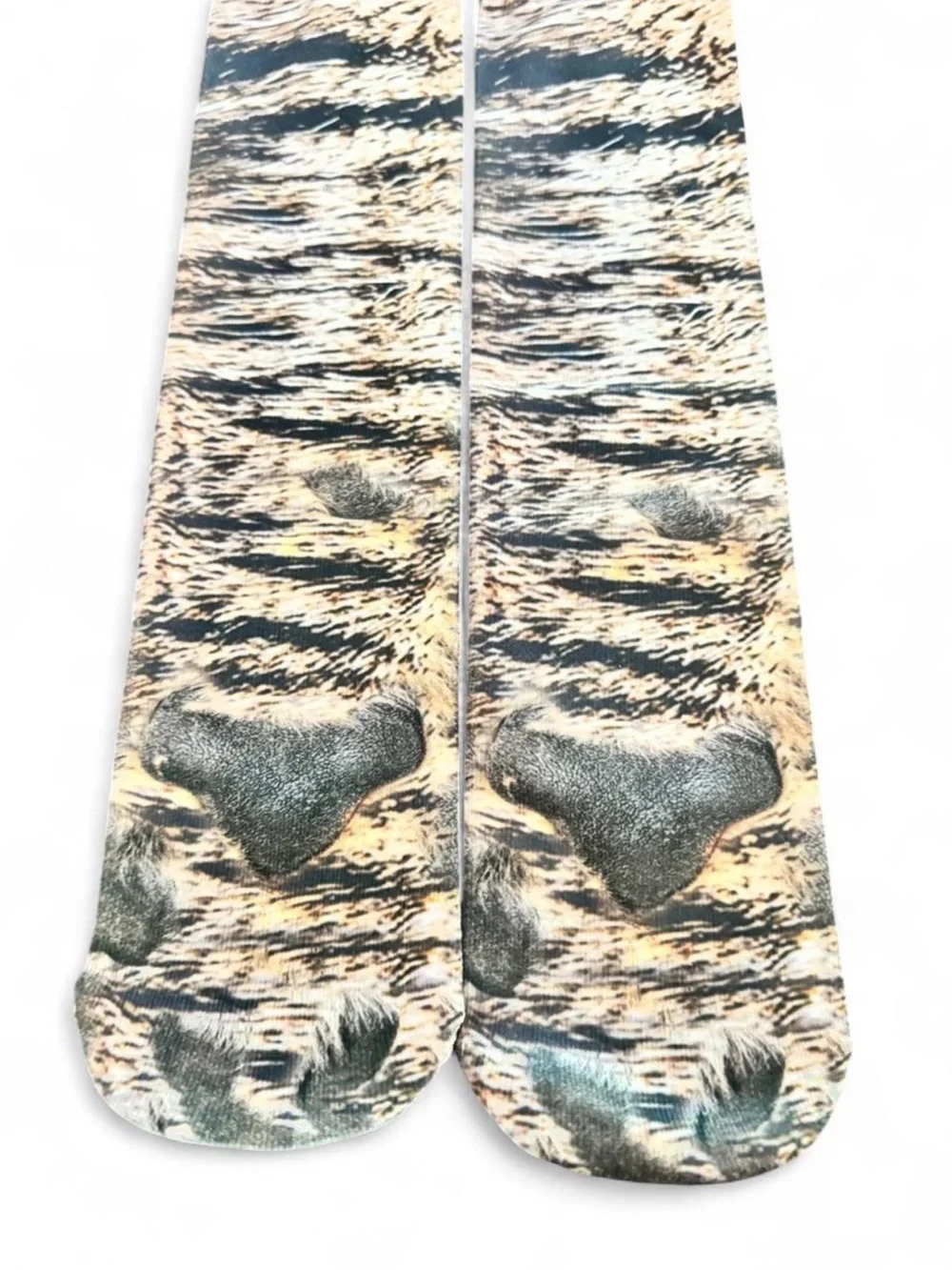 Siberian Husky Graphic Crew Socks - Blue Gray